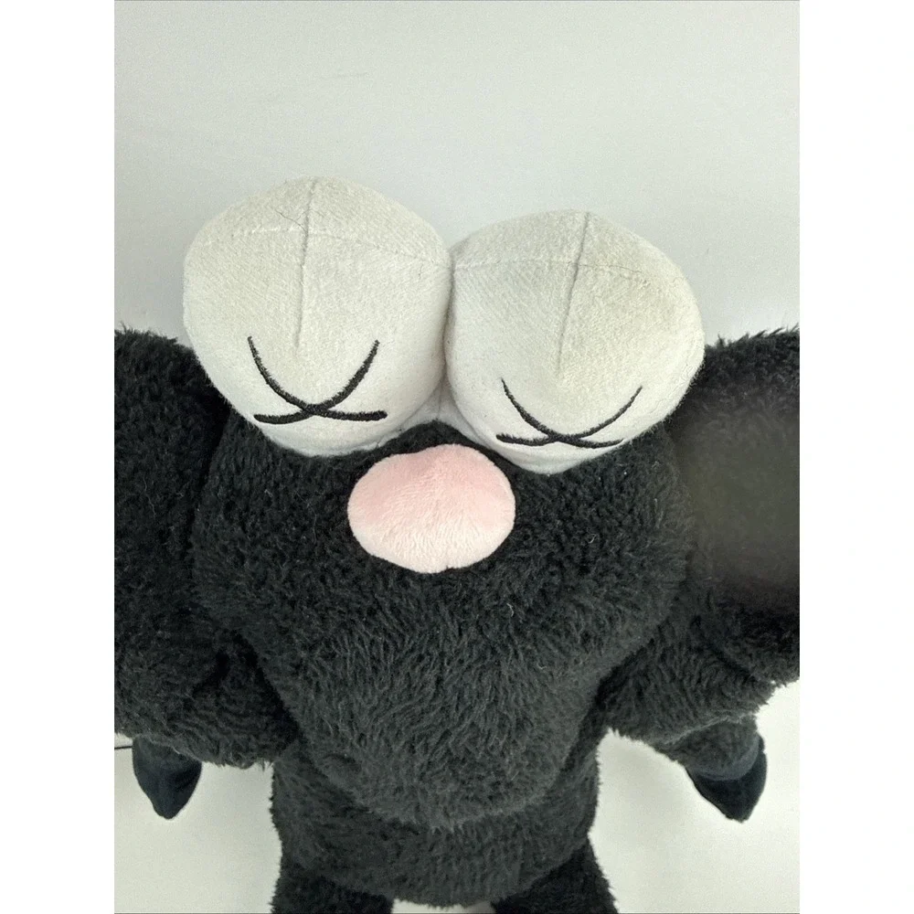 KAWS BFF Black Plush 17 Inch Figure Toy 2016 Limited Edition AllRightsReserved